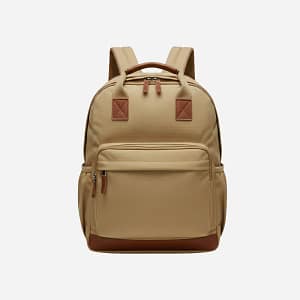 Wayfare Canvas Backpack — Sand